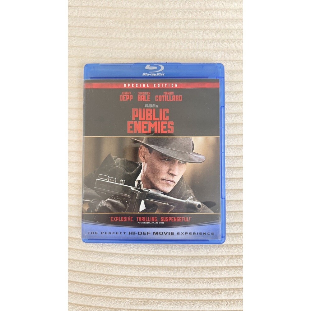 Public Enemies [Blu-ray] - Blu-ray - GOOD